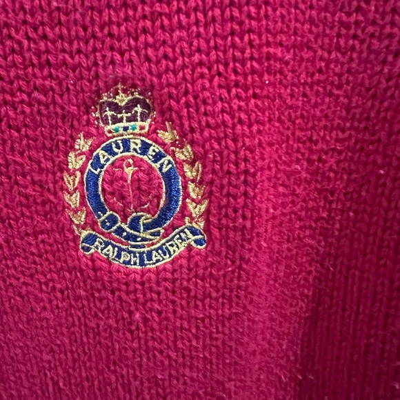 Men's Ralph Lauren pullover sweatshirt size L - Picture 6 of 7